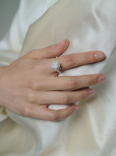 Load image into Gallery viewer, 簇簇Coneflower Silver Ring
