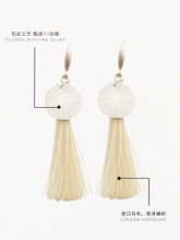 Load image into Gallery viewer, DISTANT HANDS Four-way Spreading Filigree Earrings