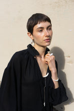 Load image into Gallery viewer, MOTHER SHELL silver necklace