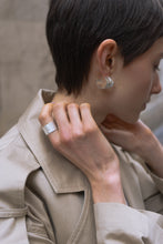 Load image into Gallery viewer, MENGJIAO FENG Brushed Texture Ring