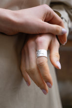 Load image into Gallery viewer, MENGJIAO FENG Brushed Texture Ring