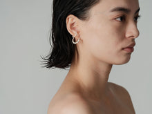 Load image into Gallery viewer, ⼤地LE CONTINENT DOUBLE HOOKS CUFF & EARRINGS
