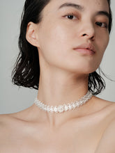 Load image into Gallery viewer, 炽火 Flamme Dansante Filigree Choker With Fresh Water Pearl