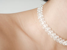 Load image into Gallery viewer, 炽火 Flamme Dansante Filigree Choker With Fresh Water Pearl