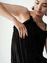 Load image into Gallery viewer, 谷风Brise De Vallée Silver Ring With Strings of Bells