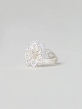 Load image into Gallery viewer, 叠DIE - Knitting silver rings with multiple layers of petals