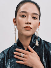 Load image into Gallery viewer, DISTANT HANDS Double Hoop Filigree Ring