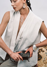 Load image into Gallery viewer, DISTANT HANDS Double Hoop Horsehair Necklace