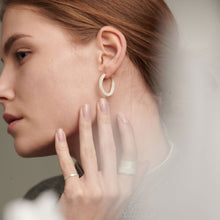 Load image into Gallery viewer, 衡HENG- Weaving silver earrings