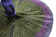 Load image into Gallery viewer, 绣XIU- Vintage Pleated skirt with decorative embroidery border