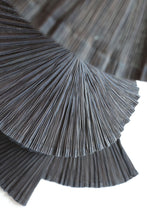 Load image into Gallery viewer, 绣XIU- Miao Vintage Black Pleated Skirt