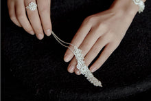 Load image into Gallery viewer, 湛ZHAN-Splendid knitting irregular Y-shaped necklace