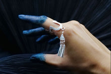 Load image into Gallery viewer, 穗SUI- Handmade U-shaped silver ring