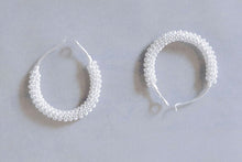 Load image into Gallery viewer, 衡HENG- Weaving silver earrings