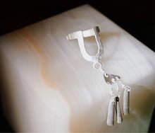 Load image into Gallery viewer, 穗SUI- Handmade U-shaped silver ring