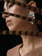 Load image into Gallery viewer, THREADS OF PASSAGE Splendid Petal Earrings

