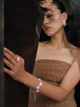 Load image into Gallery viewer, THREADS OF PASSAGE Petal Earrings
