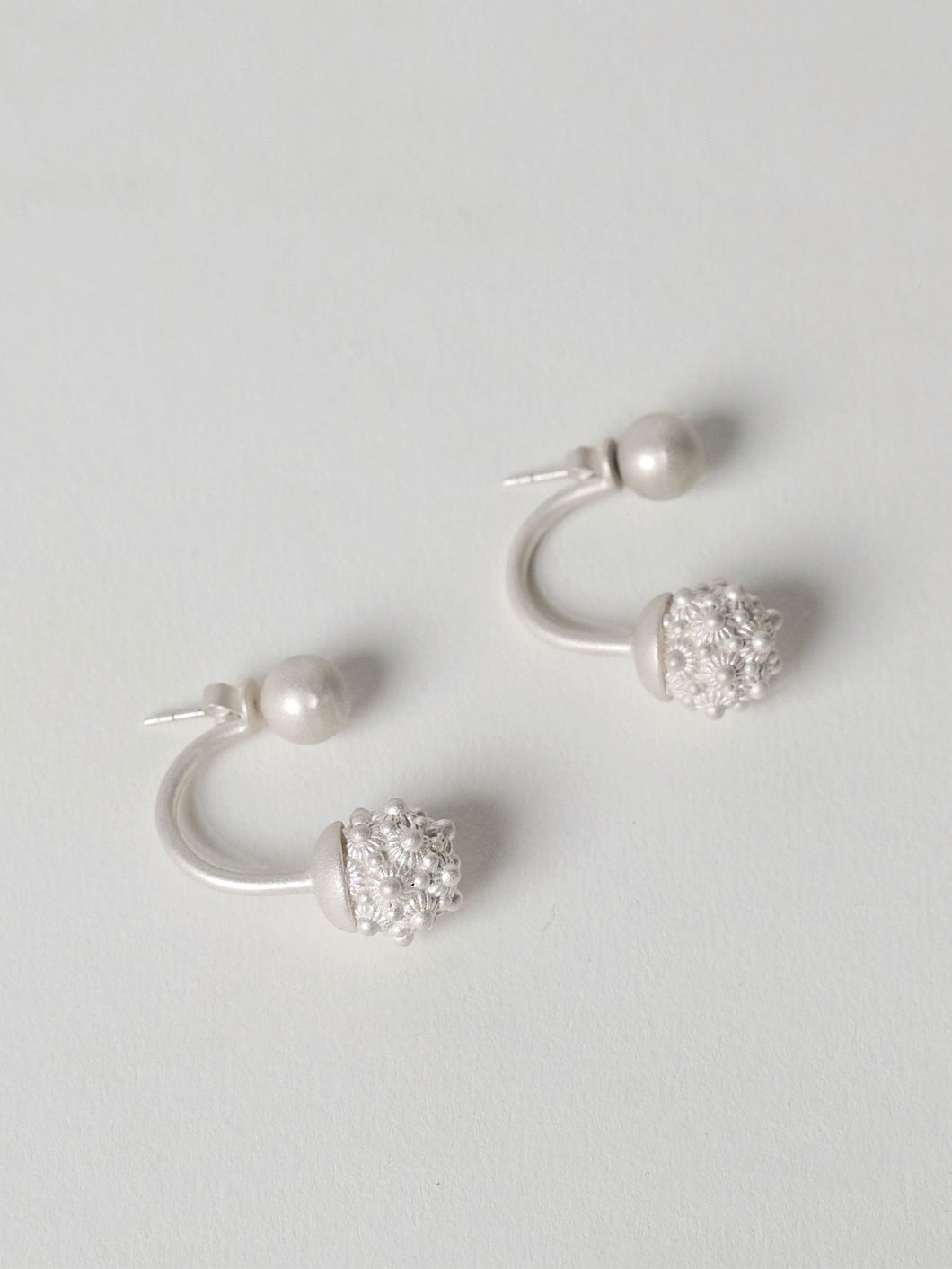 簇簇Coneflower Pendant Earrings