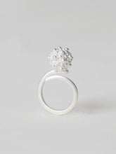 Load image into Gallery viewer, 簇簇Coneflower Silver Ring
