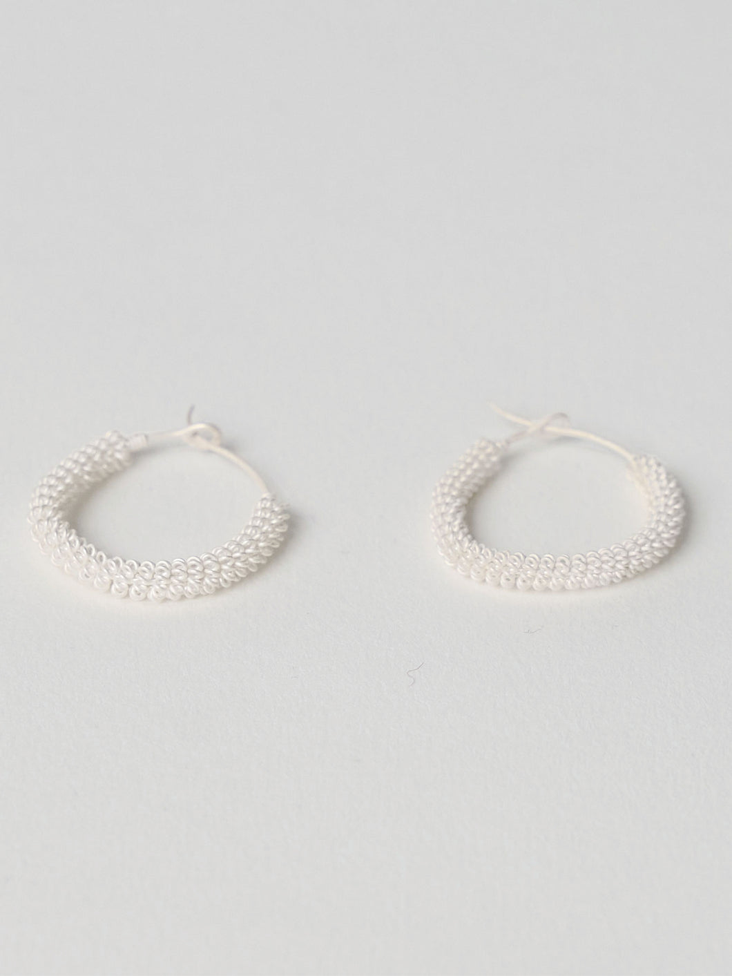 衡HENG- Weaving silver earrings