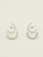 Load image into Gallery viewer, ⼤地LE CONTINENT DOUBLE HOOKS CUFF &amp; EARRINGS
