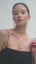 Load and play video in Gallery viewer, DISTANT HANDS Four-way Spreading Filigree Earrings

