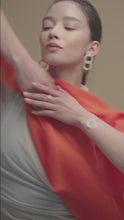 Load and play video in Gallery viewer, DISTANT HANDS Filigree Red String Bracelet
