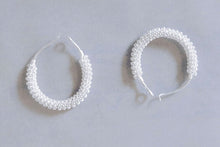 Load image into Gallery viewer, 衡HENG- Weaving silver earrings
